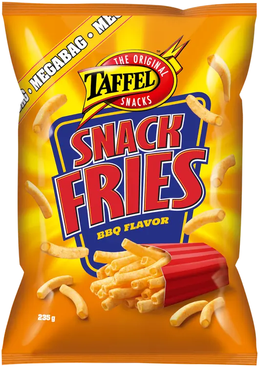 Taffel Snack Fries bbq maustettu sipsi 235g