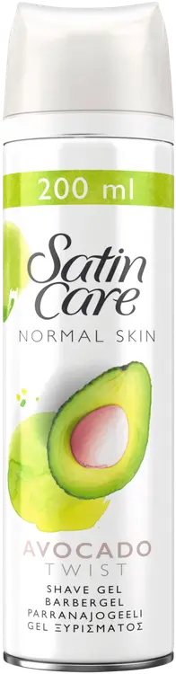 Gillette Satin Care Avocado Twist 200ml ihokarvanajogeeli