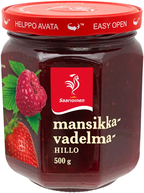 Saarioinen Mansikka-vadelmahillo 500g