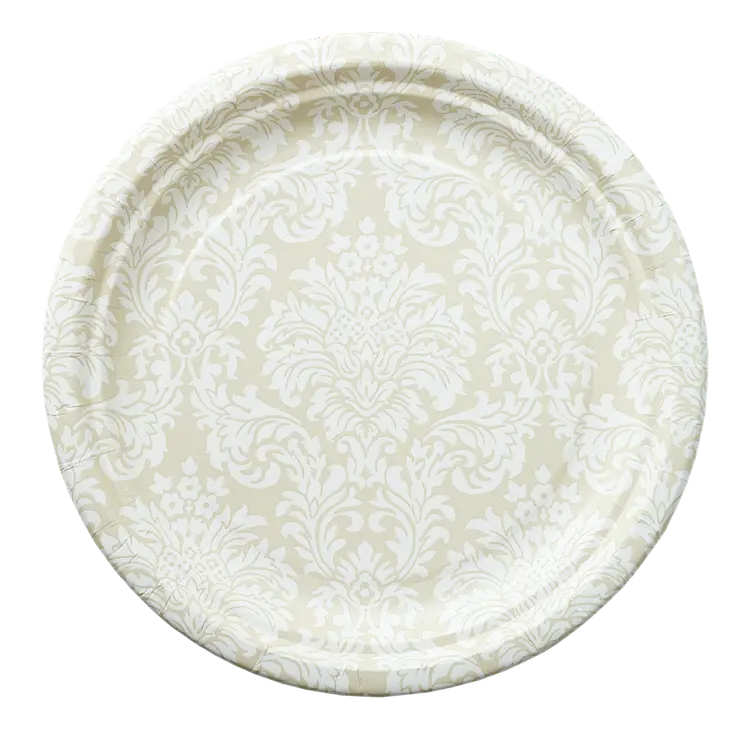 Havi matala kartonkilautanen Viktoria 18cm 12kpl