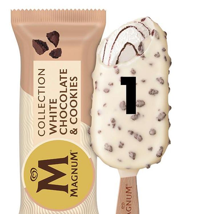Magnum White Chocolate & Cookies Jäätelö 90ml/74g