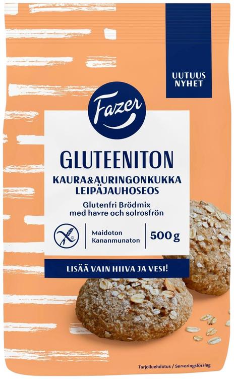 Kaera&päevalilleseemne leivajahu segu gluteenivaba 500g