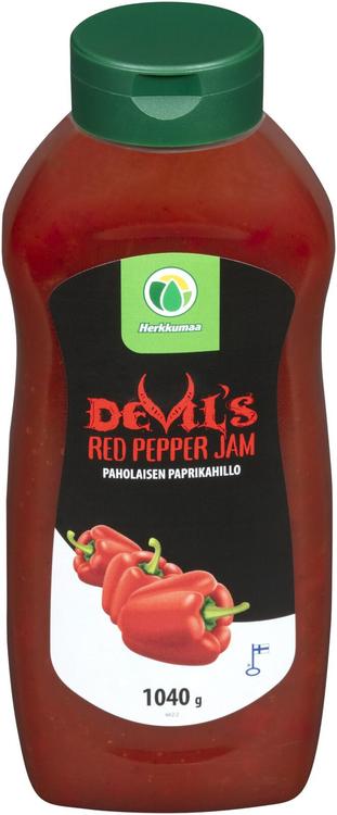 Herkkumaa Devil's 1040g red pepper jam