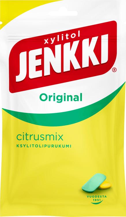 Jenkki Original Citrusmix ksylitolipurukumi 100g