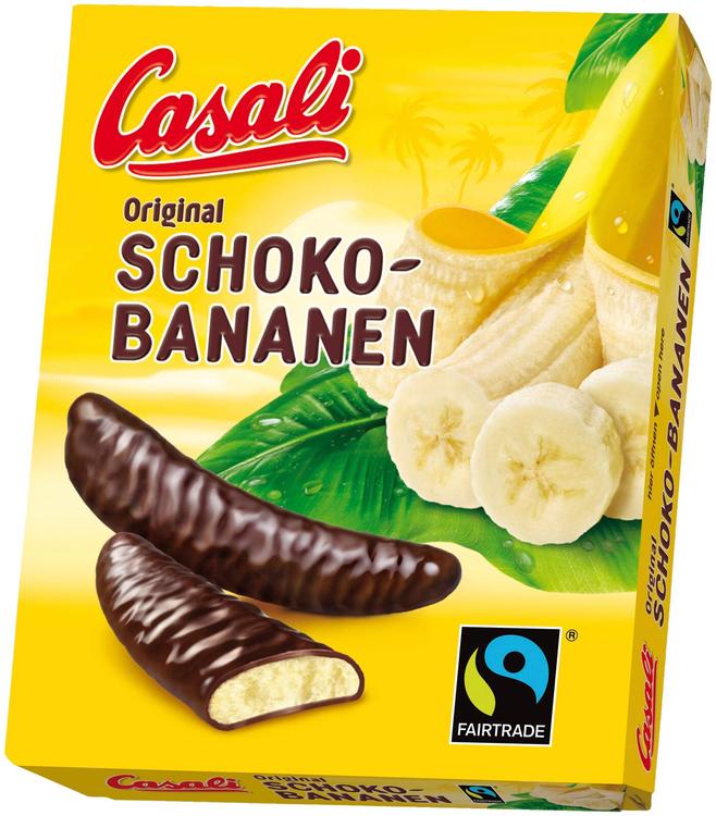 Casali šokolaadibanaanid 150 g