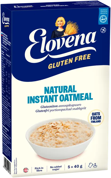 Elovena 200g gluteeniton maustamaton annospikapuuro