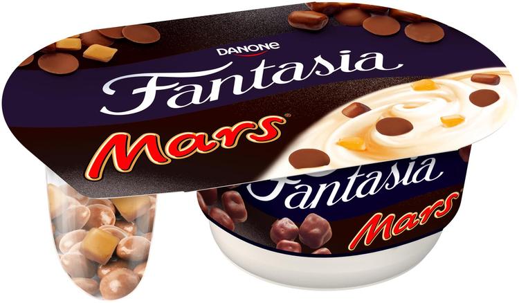 Fantasia koorene jogurt Mars, 104 g