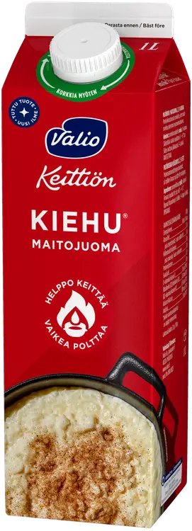 Valio Keittiön Kiehu® maitojuoma 1 l