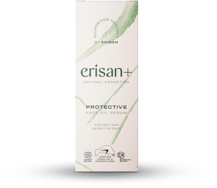 Erisan+ Protective Face Oil Serum kasvoöljyseerumi COSMOS 30 ml