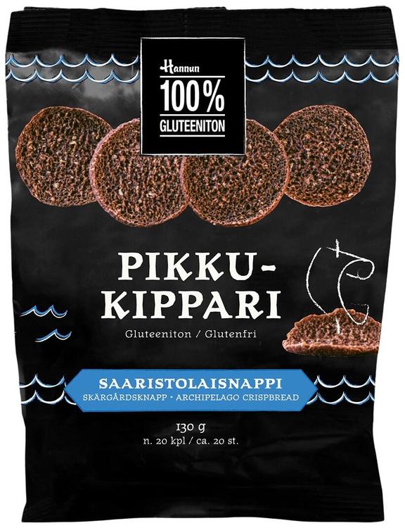 Hannun 100% Gluteeniton Pikku-Kippari Saaristolaisnappi 130g