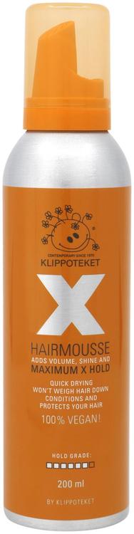 Klippoteket Maximum XX Strong Hair Mousse muotovaahto 200 ml