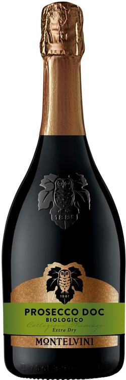 Montelvini Prosecco Biologico Extra Dry KPN vahuvein 11%vol 750ml
