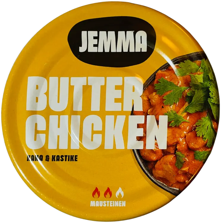 Jemma Butter Chicken kanalastuja kastikkeessa 210 g