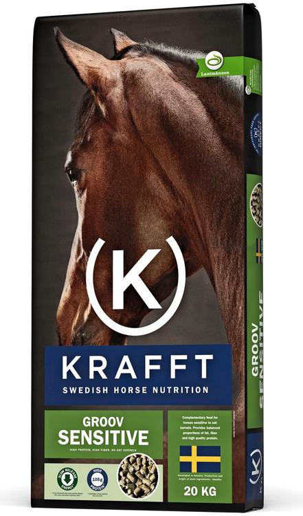 Krafft Groov Sensitive hevosrehu 20 kg
