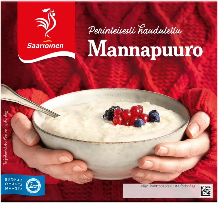 Saarioinen Mannapuuro 300g