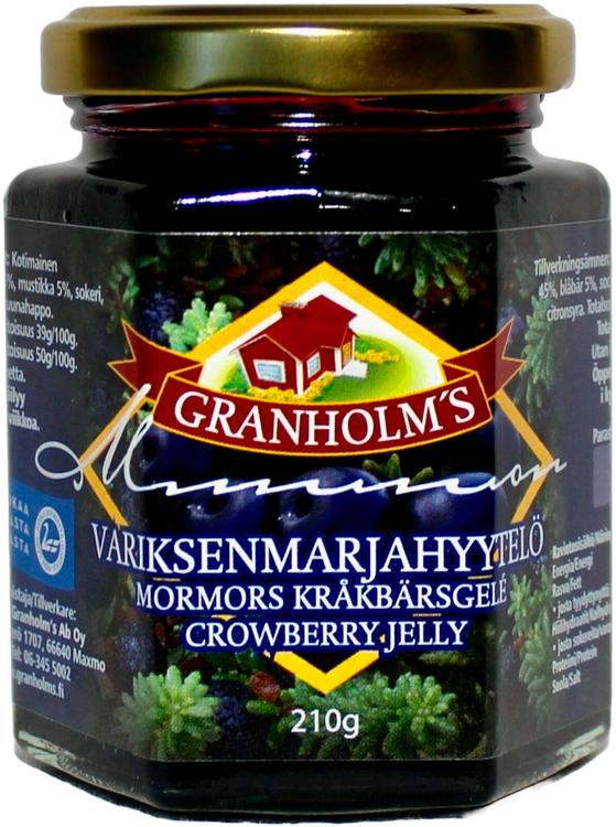 Granholm's Variksenmarjahyytelö 210 g