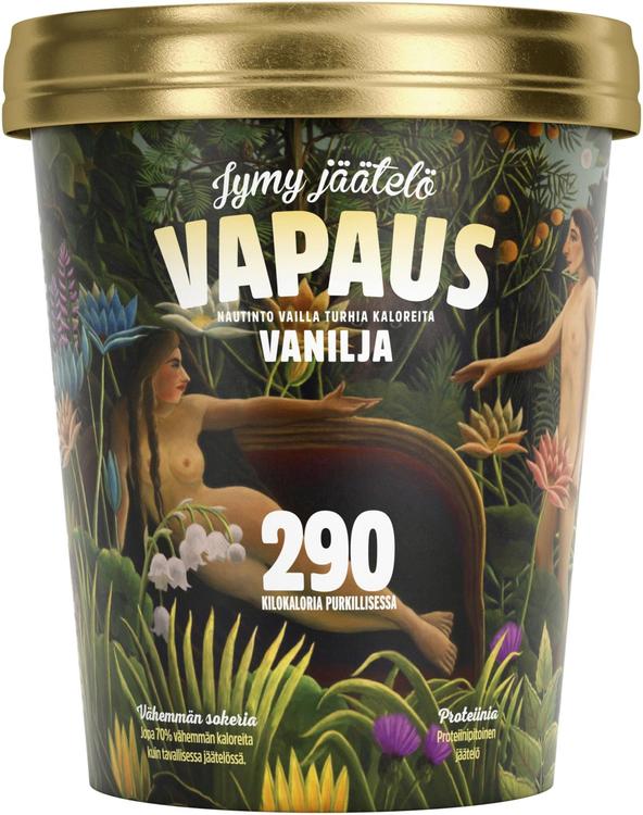 Jymy Vapaus Jäätelö Vanilja 500ml
