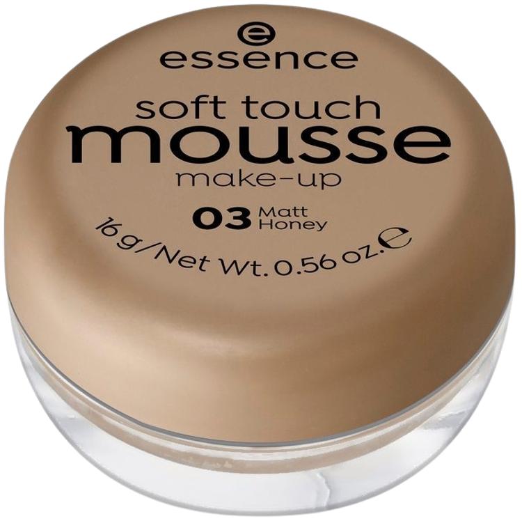 essence soft touch mousse make-up 03 matt honey 16 g