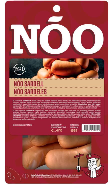 Nõo sardell 450 g