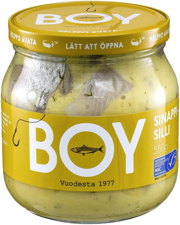 Boy MSC sinappisilli 550g