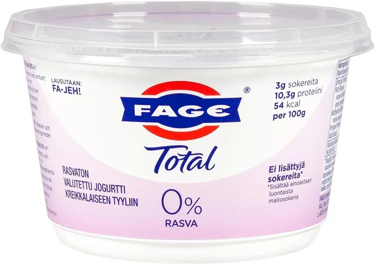 Fage Total kreikkalainen jogurtti 0% 500g