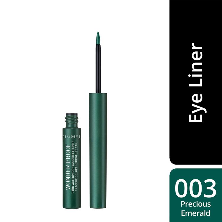 Rimmel Wonder'Proof Liner -silmänrajauskynä 1,4 ml, 003 Precious Emerald