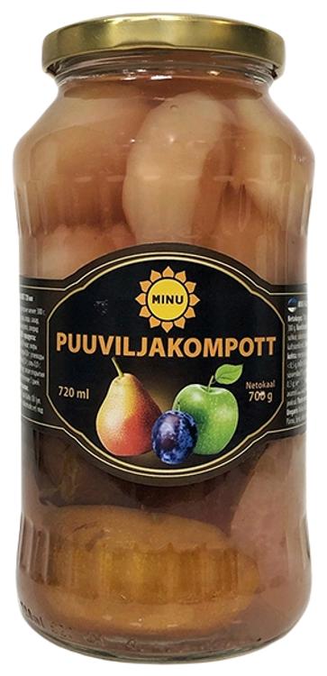 MINU PUUVILJAKOMPOTT 680/380 g