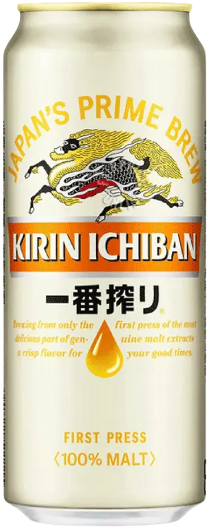Kirin Ichiban 5% 0,5l japanilainen olut tölkki