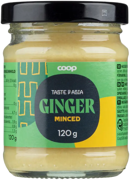 Coop Taste of Asia inkiväärimurska 120 g