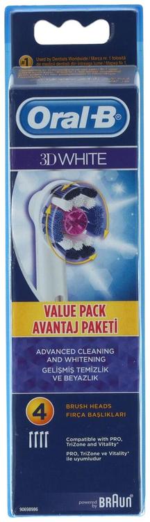 Oral-B 3D White 4kpl vaihtoharja