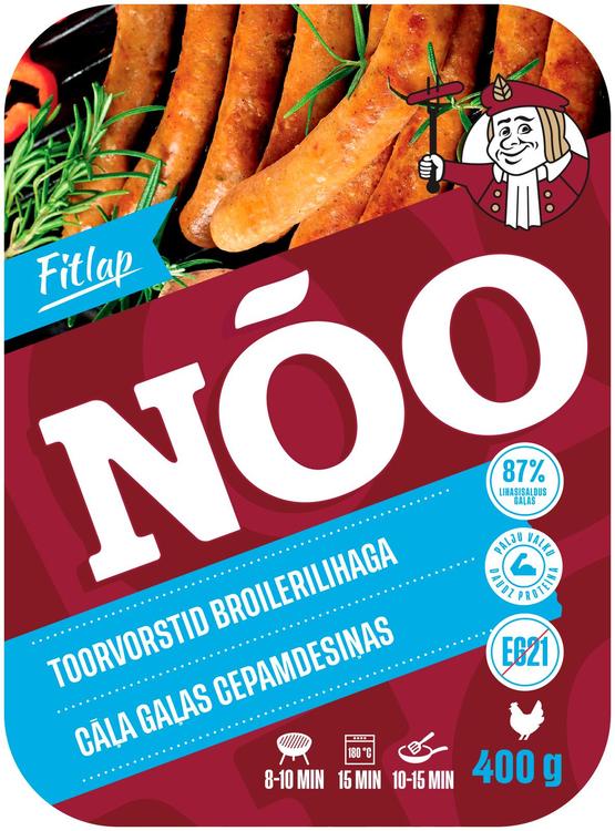 Fitlap toorvorstid kanalihaga 400 g
