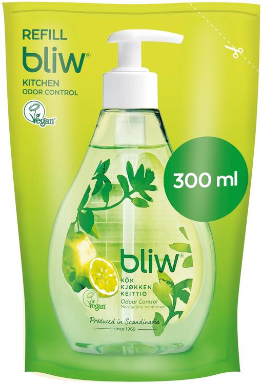 Bliw Keittiö Villitimjami & Lime täyttöpussi nestesaippua 300ml