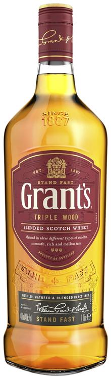 Grant's Triple Wood whisky 40%vol 1l