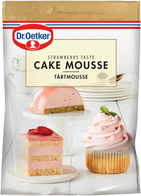 Dr. Oetker Mansikanmakuinen kakkumoussejauhe 130 g