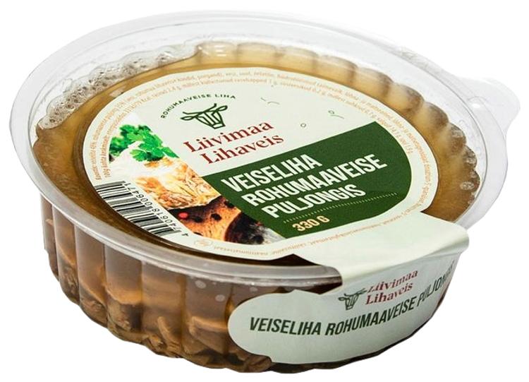 Veiseliha rohumaaveise puljongis 330 g