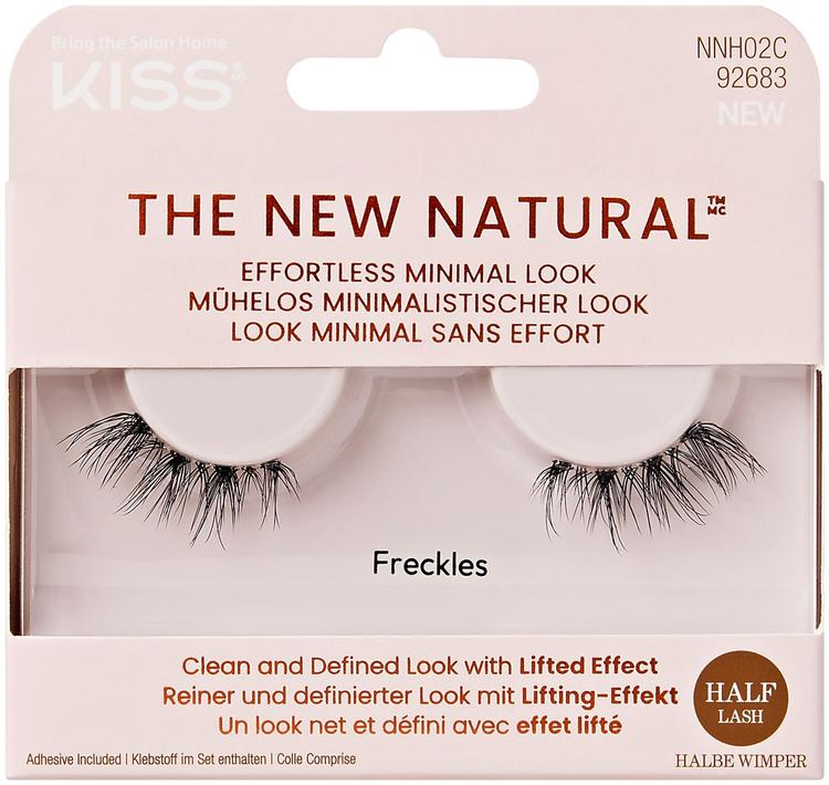 Kiss the New Natural kunstripsmed Freckles 02