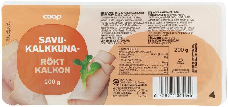 Coop savukalkkuna 200 g