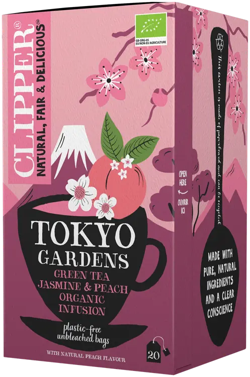 Clipper Luomu Tokyo gardens hauduke 20ps/40g