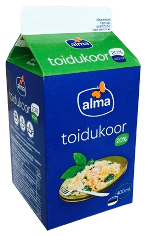 Toidukoor 20%, 400 ml