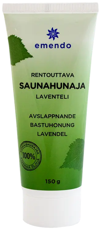 Emendo 150g rentouttava saunahunaja laventeli