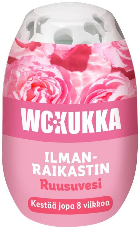 Õhuvärskendaja Wc-Kukka Rosewater 150ml