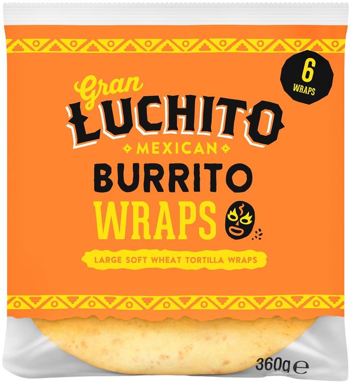 Gran Luchito vehnätortilla 360g