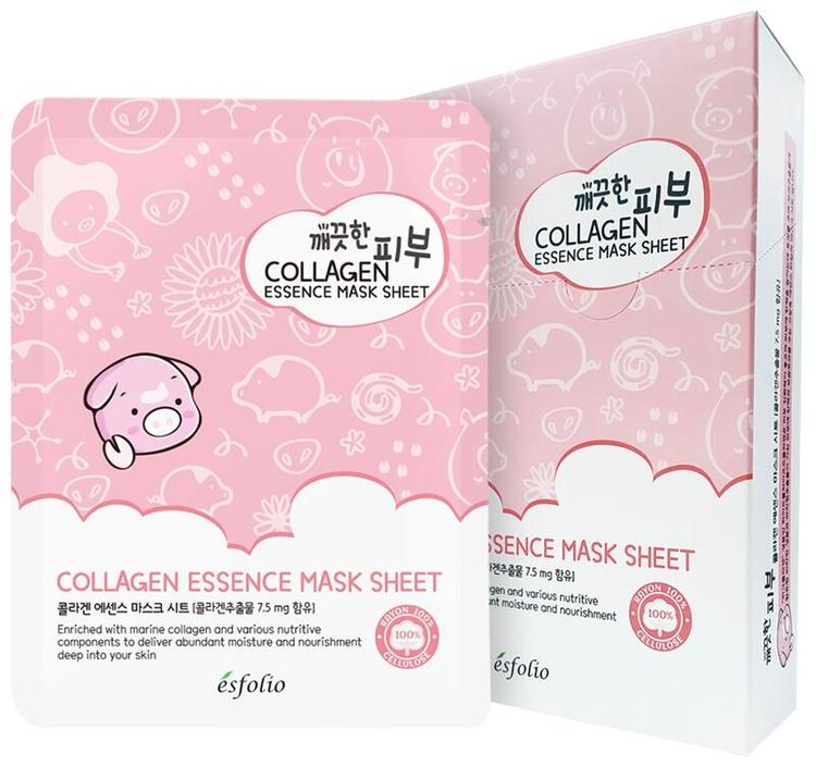 Esfolio collagen essence sheet mask-kangasnaamio