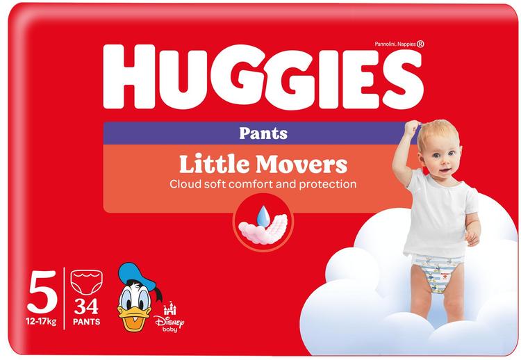 Huggies Housuvaippojen koot 5 34 st