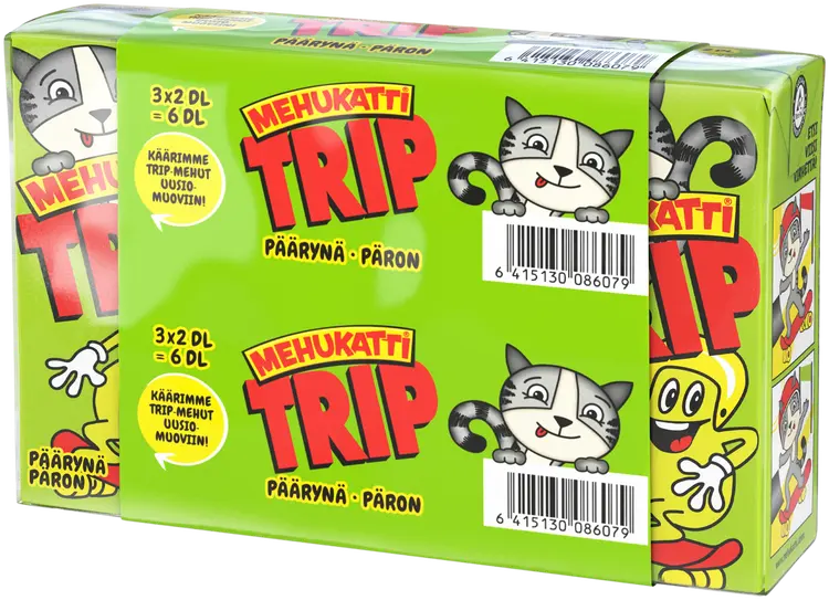 Mehukatti TRIP Päärynäjuoma 2dl 3-pack