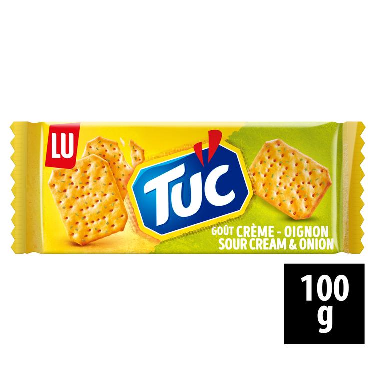 TUC Sour Cream&Onion suolakeksejä 100g