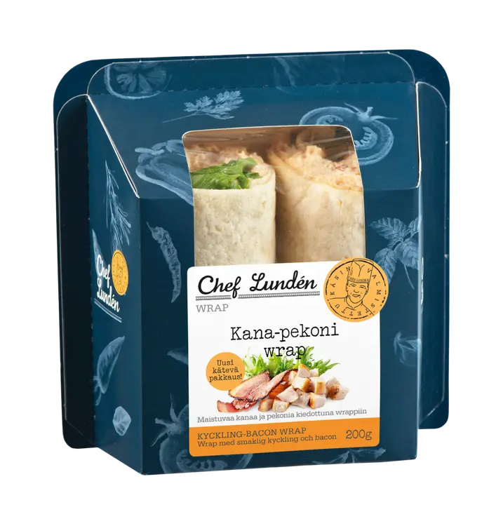 Chef Lunden Kana-pekoni wrap 200g