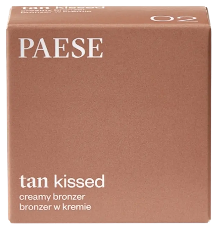 Paese voidemainen bronzer cream contour tan kissed 02