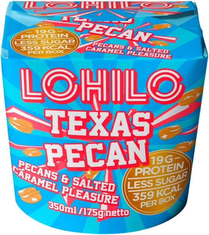 LOHILO Texas Pecan vaniljajäätelö 350ml