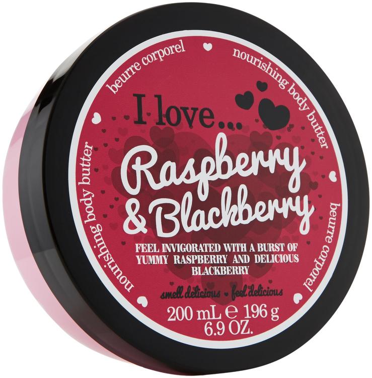 I Love hoitava vartalovoi Raspberry&Blackberry 200ml